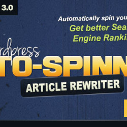 Wordpress Auto Spinner 3.2.2 - Articles Rewriter