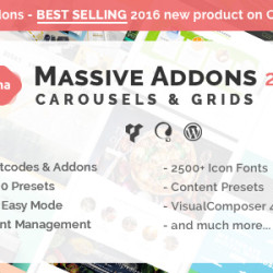 Massive Addons for Visual Composer - Collections Pack v2.1.1