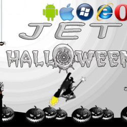 Jet Halloween HTML5 Game