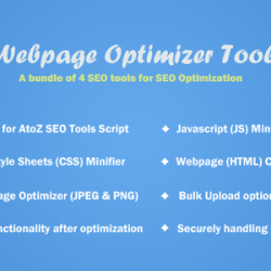 Webpage Optimizer Tools for A to Z SEO Tools