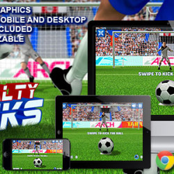 Penalty Kicks - HTML5 Sport Game