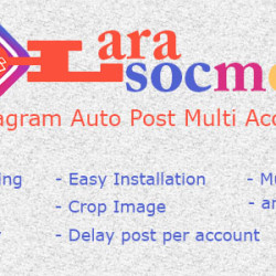 LaraSocMed - Instagram Auto Post Multi Accounts