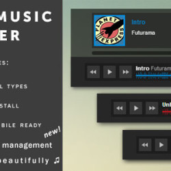 Sticky Music Player for music shops & sites — «Line-R»