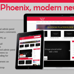 Phoenix v1.4 - modern & minimalist news portal