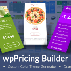 wpPricing Builder v1.4.1 - WordPress Responsive Pricing Tables