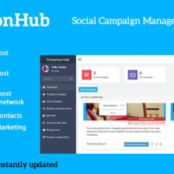 Promotion Hub – Social Campaign Manager