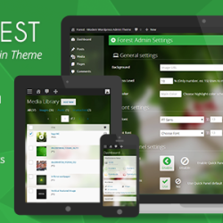 Forest v1.2.5 - Revolution Wordpress Admin Theme