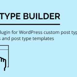 Post Type Builder v1.2.7 - WordPress Custom Post Types