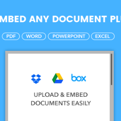 Embed Any Document Plus v2.0.2 - WordPress Plugin