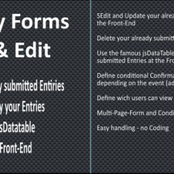 Gravity Forms - List & Edit v2.3.0