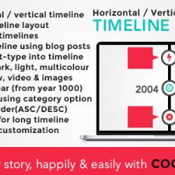 Cool Timeline Pro v2.0.3 - WordPress Timeline Plugin