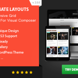 Ultimate Layouts v2.0 - Responsive Grid fo Visual Composer