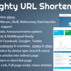 Mighty URL Shortener v2.0.0 - Short URL Script