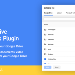 Drivr v1.0 - Google Drive Plugin for WordPress