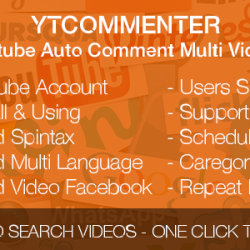 YTCommenter - Youtube Auto Comment Multi Videos