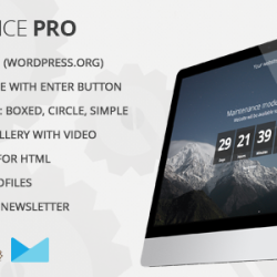 Maintenance PRO v3.4 - WordPress plugin