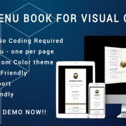 Visual Composer - 3D Menu Flyer for Restaurant and Cafe