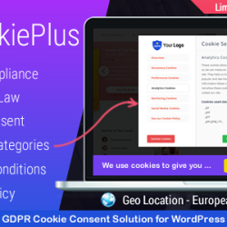 Cookie Plus v1.5.9 - GDPR Cookie Consent Solution