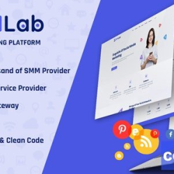 SMMLab v1.0.0 - Social Media Marketing SMM Platform