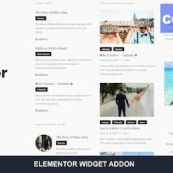 Recent Posts Elementor Addon v1.0