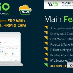 ERPGo SaaS v3.1 - All In One Business ERP With Project, Account, HRM & CRM - nulled