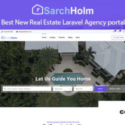 Sarchholm v2.0.1 - real estate laravel multilingual agency portal