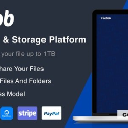 Filebob v1.4.0 - File Sharing And Storage Platform (SAAS)