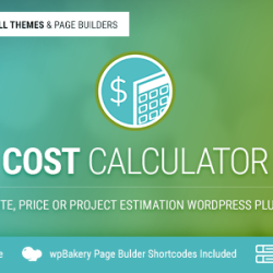 Cost Calculator v2.3.9 - WordPress Plugin