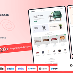 Nazmart v1.0.1 - Multi-Tenancy eCommerce Platform (SAAS)