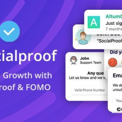 66socialproof v22.0.0 - Social Proof & FOMO Widgets Notifications (SAAS) - nulled