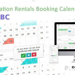 Vacation Rentals Booking Calendar - 9 June 2023