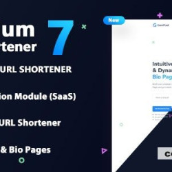 Premium URL Shortener v7.0.2 - Link Shortener, Bio Pages & QR Codes - nulled