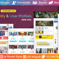 Youzer v2.1.9 - Buddypress Community & User Profiles