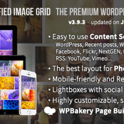 Justified Image Grid v3.9.3 - Premium WordPress Gallery