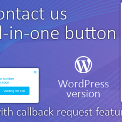 Contact us all-in-one button with callback v1.3.5