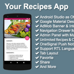 Your Recipes App v2.5.0