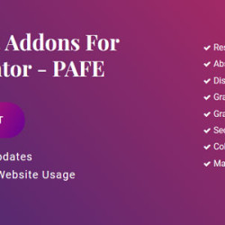 Piotnet Addons Pro For Elementor v3.1.3