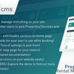 Booksi v1.3 - Property & Vacation Rental Management CMS