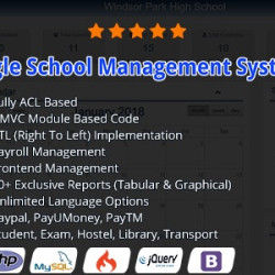 Global v4.5 - Single School Management System Pro