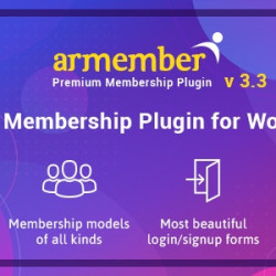 ARMember v3.3 - WordPress Membership Plugin