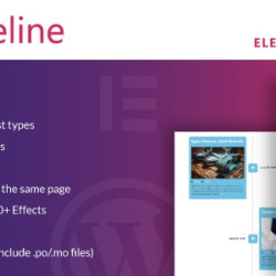 Timeline for Elementor v1.0 - WordPress Plugin