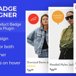 Woo Badge Designer v1.0.5 - WooCommerce Product Badge Designer WordPress Plugin