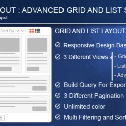 Advance Post Grid/List with custom filtering for Visual Composer v4.0