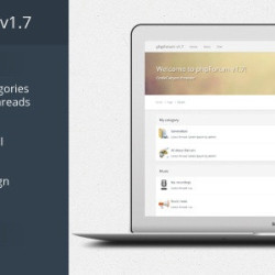 phpForum v1.7 - Social forum script.