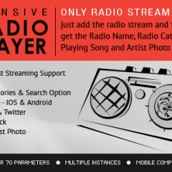 Radio Player Shoutcast & Icecast v3.3.3