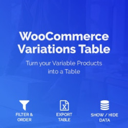 WooCommerce Variations Table v1.23.2