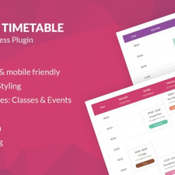 Noo Timetable v2.0.6.3 - Responsive Calendar & Auto Sync