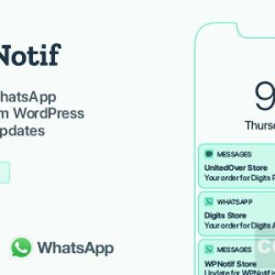 WPNotif v2.1.1.4 - WordPress SMS & WhatsApp Notifications