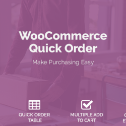 WooCommerce Quick Order v1.3.9