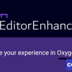 Editor Enhancer For Oxygen Builder 4.1